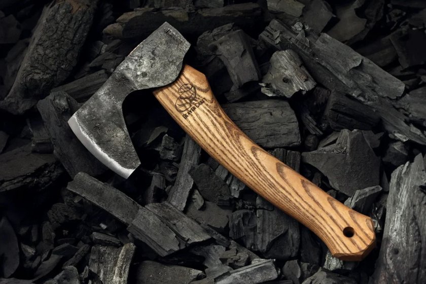 Bijl BeaverCraft Compact Long-Bearded Bushcraft Hatchet AX6 4