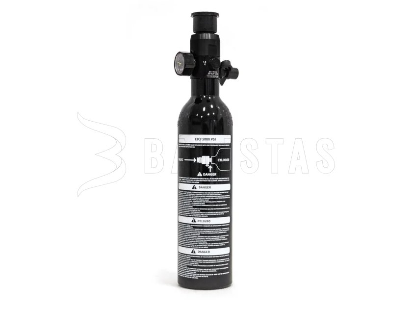HPA-fles Spirit Field 0.21l 200bar met regelaar 850psi 2