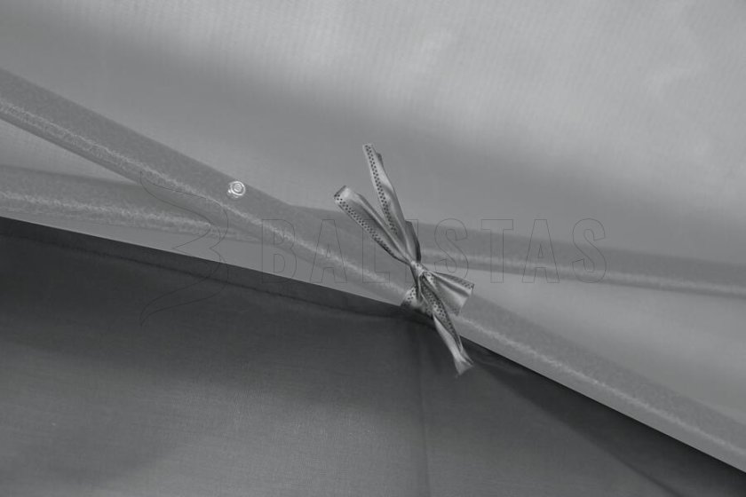 Zijwand voor partytent 2X3m 210D grijs WATERPROOF Cattara 13344 3