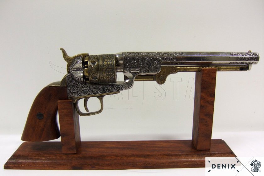 Replica Colt Navy 1851 – messing 2