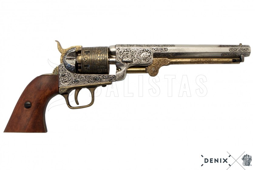 Replica Colt Navy 1851 – messing