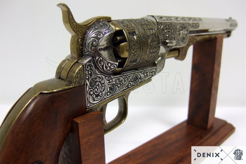 Replica Colt Navy 1851 – messing 3