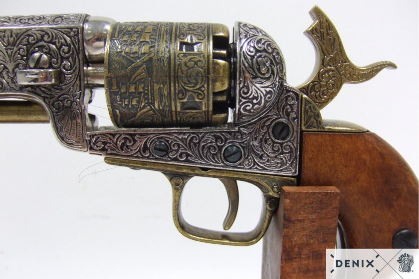 Replica Colt Navy 1851 – messing 10