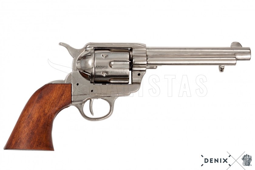 Replica Colt Peacemaker 5½", USA 1873 – nikkel