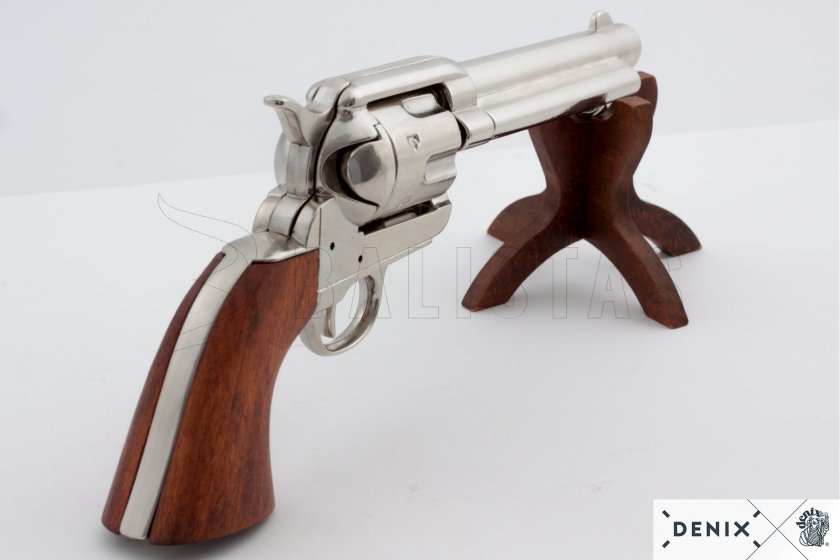 Replica Colt Peacemaker 5½", USA 1873 – nikkel 2