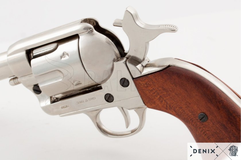 Replica Colt Peacemaker 5½", USA 1873 – nikkel 5