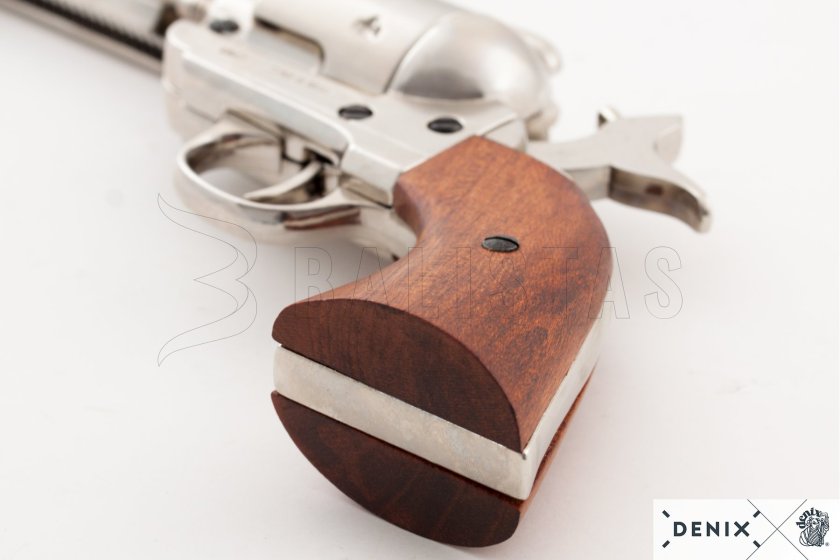 Replica Colt Peacemaker 5½", USA 1873 – nikkel 9