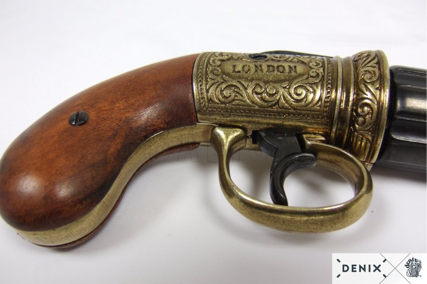 Replica Pepperbox – zeskoppige revolver, Engeland 1840 2