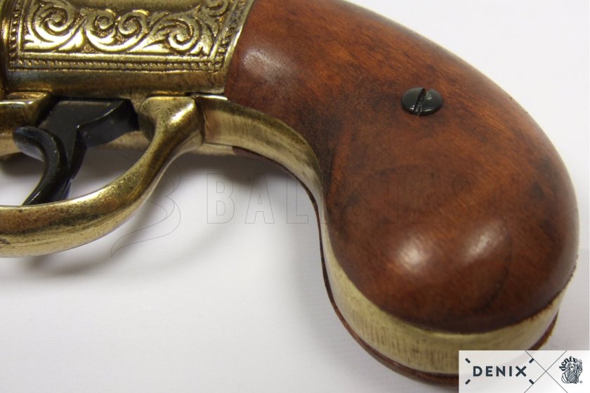 Replica Pepperbox – zeskoppige revolver, Engeland 1840 9