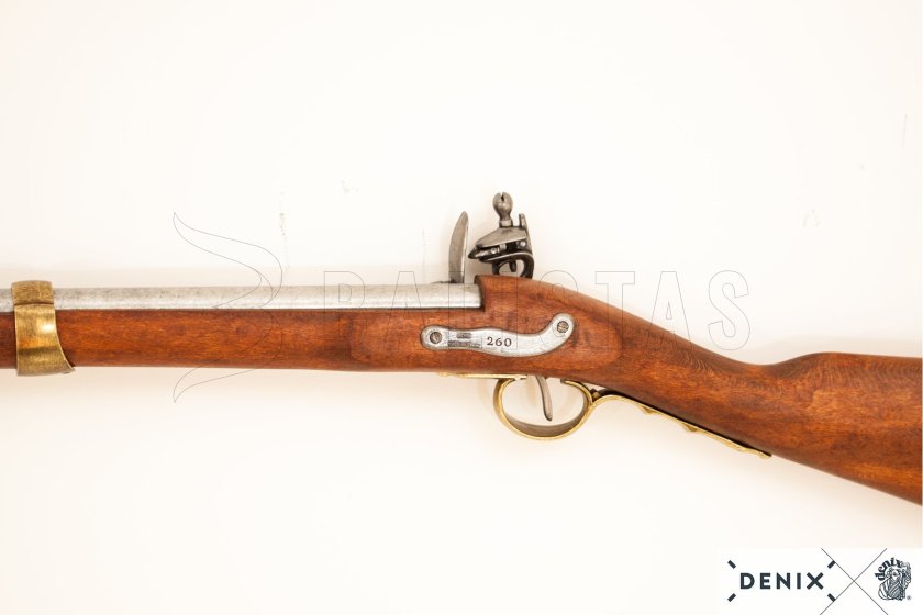 Replica Frans vuursteengeweer met bajonet, 1806 6