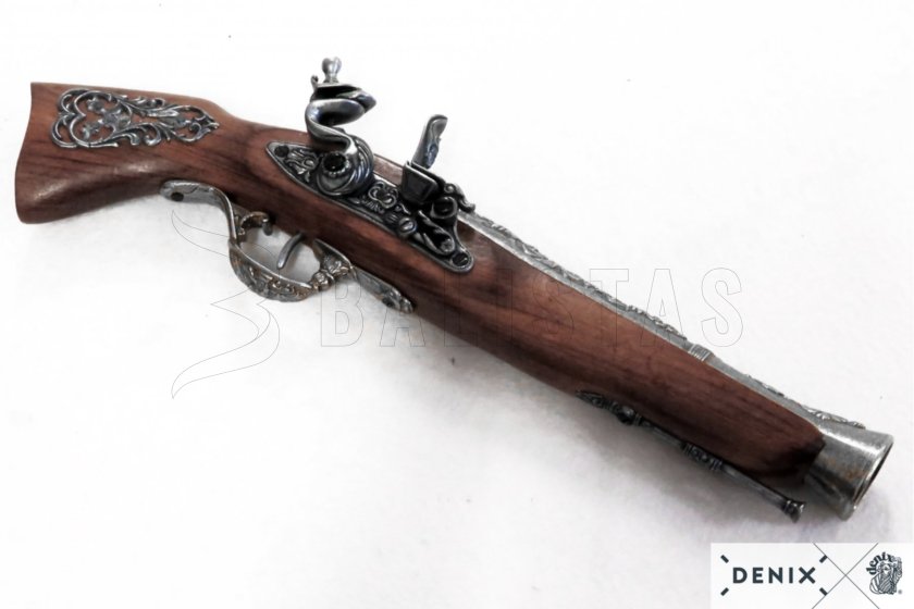Replica vuursteenpistool Blunderbuss, Oostenrijk 18e eeuw 6