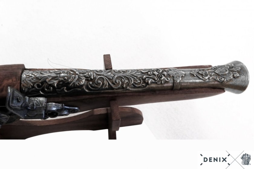 Replica vuursteenpistool Blunderbuss, Oostenrijk 18e eeuw 5