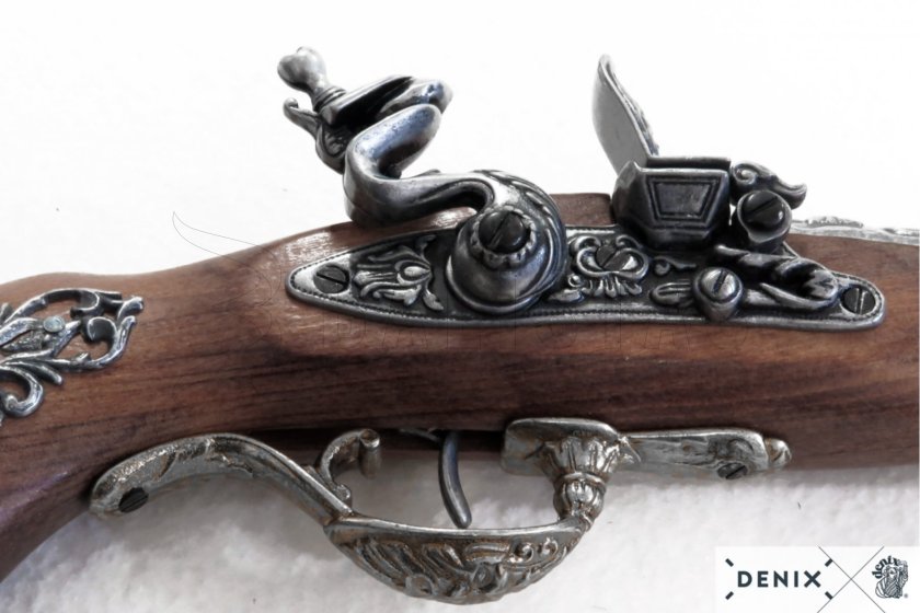 Replica vuursteenpistool Blunderbuss, Oostenrijk 18e eeuw 3