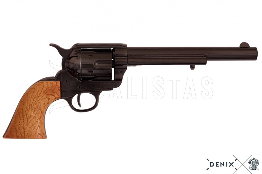 Replica Colt Peacemaker 7,5", USA 1873 – zwart