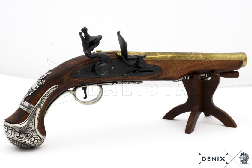 Replica van vuursteenpistool van generaal George Washington, Engeland 18e eeuw 3