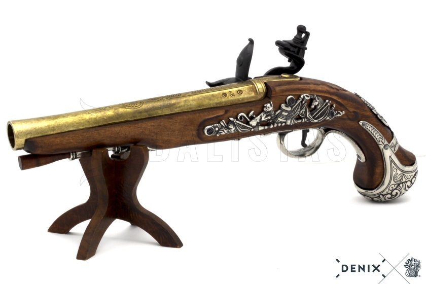 Replica van vuursteenpistool van generaal George Washington, Engeland 18e eeuw 5