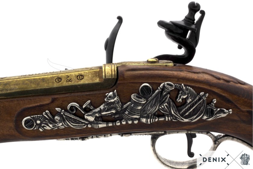Replica van vuursteenpistool van generaal George Washington, Engeland 18e eeuw 7
