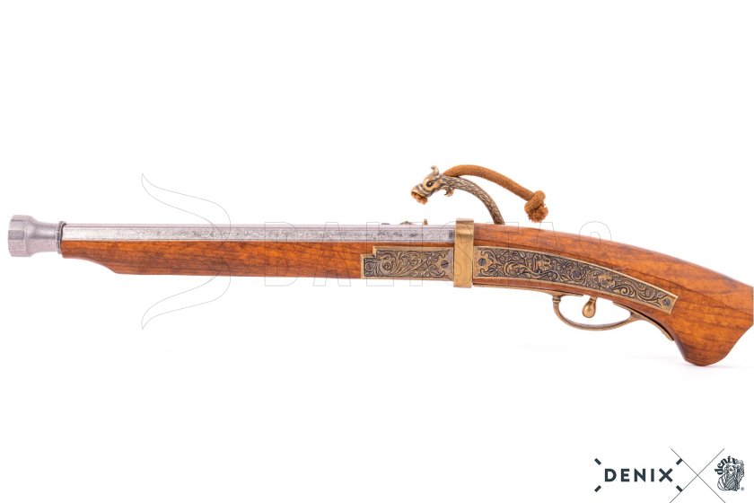 Pistoolreplica met lontslot, Japan 1800 2