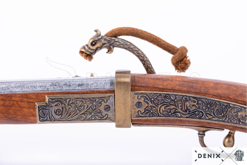 Pistoolreplica met lontslot, Japan 1800 6