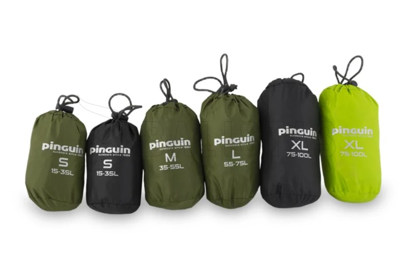 Regenhoes voor rugzak Pinguin Raincover M zwart 8