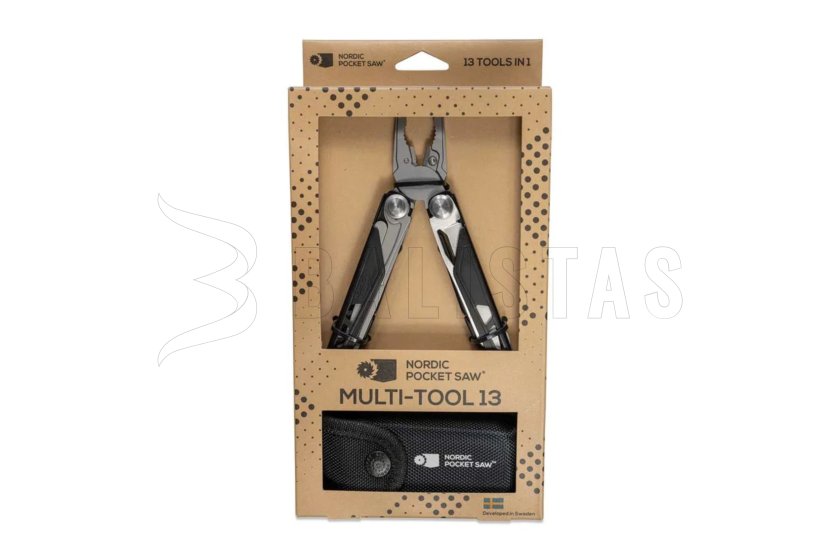 Multifunctioneel mes Nordic Pocket Saw Multi-Tool 13 7