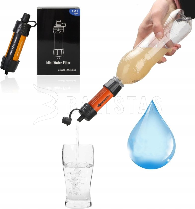 Zakwaterfilter Mini Water Filter 6-in-1 3