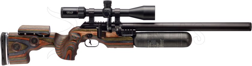 Luchtbuks FX King 500 Green Mountain Camo 6,35mm 4