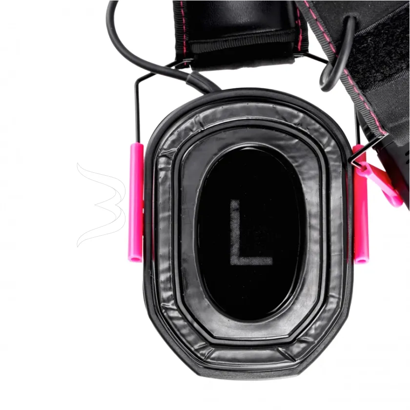 Actieve gehoorbescherming voor schietsport RealHunter Active ProSHOT QuadTAC Devil Pink 8