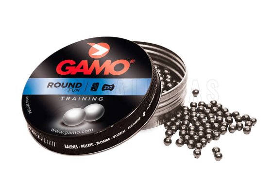 Loden kogeltjes Gamo Round 5,5mm 250st
