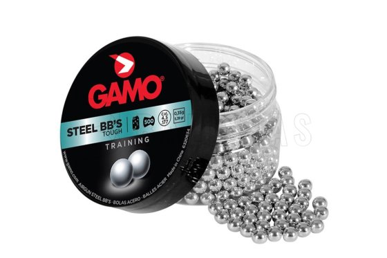Stalen BB-kogels Gamo Bolas BB's 4,5mm 500 stuks