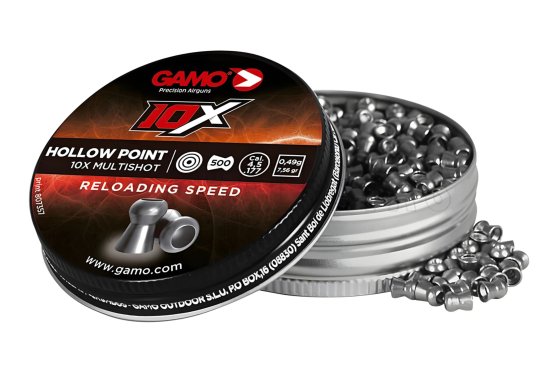 Luchtgeweerkogeltjes Gamo Hollow Point 500 stuks cal.4,5mm