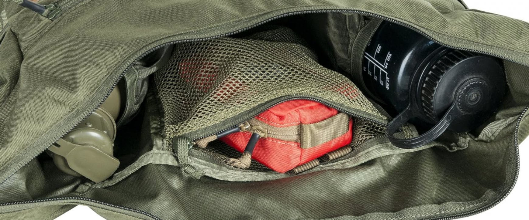 Schoudertas Bushcraft Satchel Helikon-Tex hoofdcompartiment