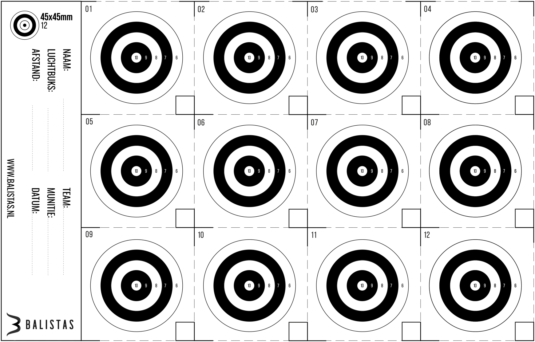 2026 Target NL 45x45