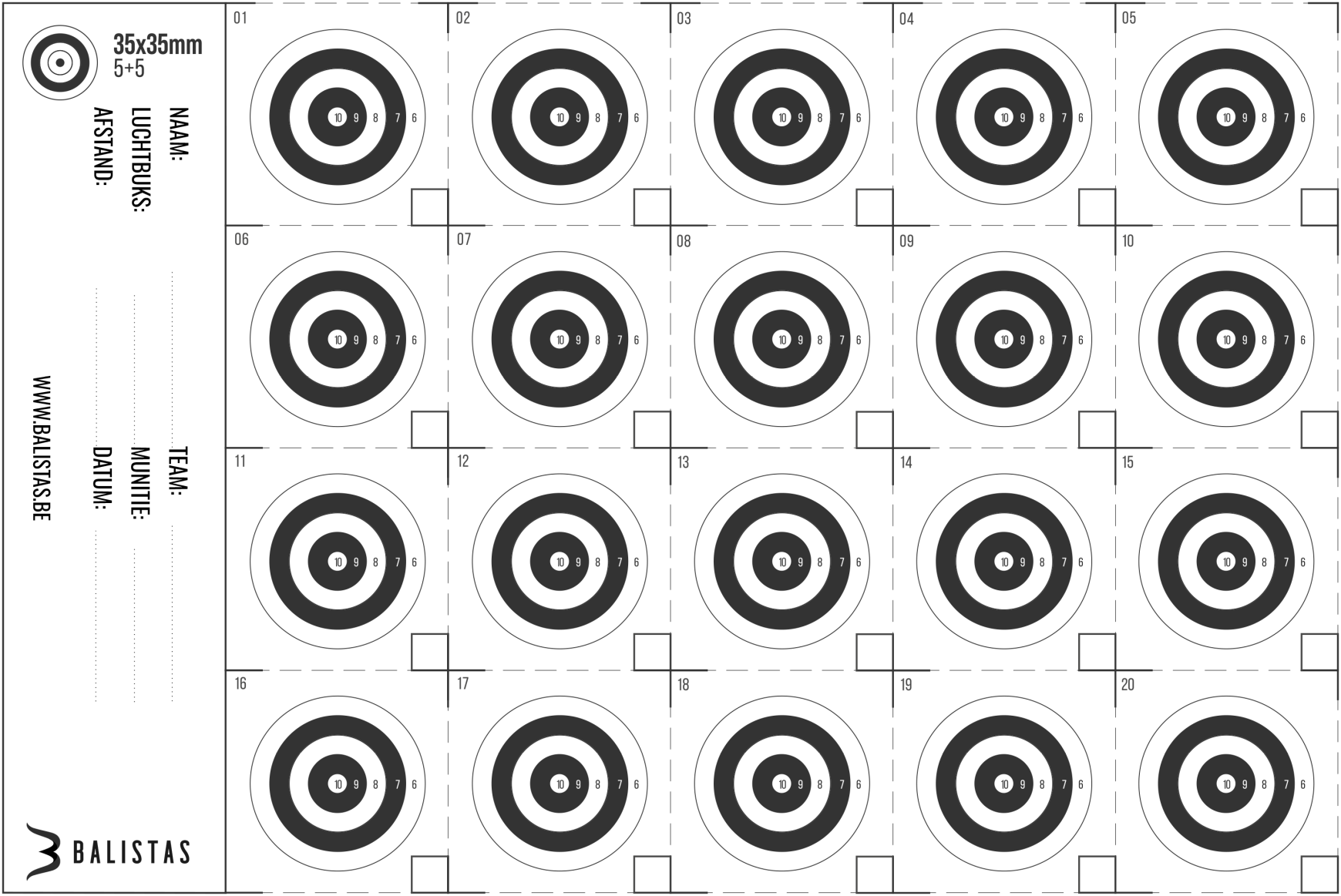 Target BE NL 35x35