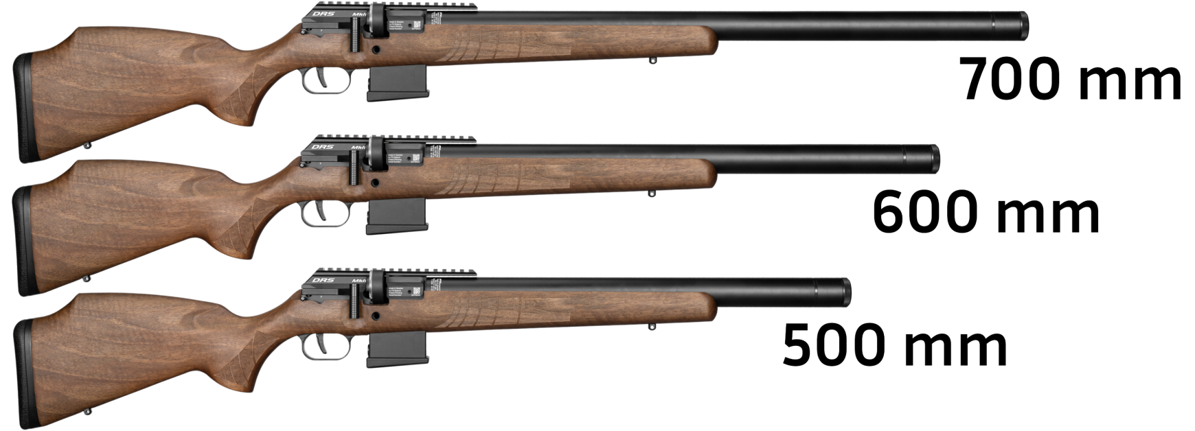 Luchtgeweer FX DRS MKII Classic Walnut tekst 1